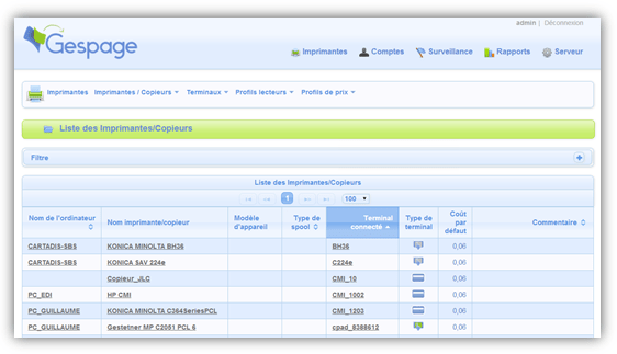 gestion des documents