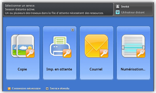 terminal embarqué xerox