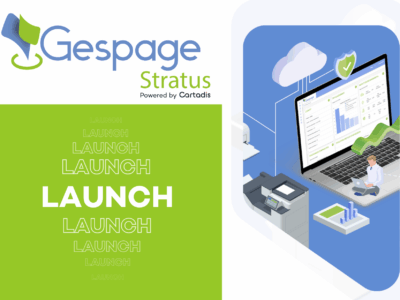 Launch of Gespage Stratus : a new dimension in print management!