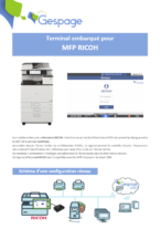 Embedded terminal for MFP RICOH 5 • Gespage