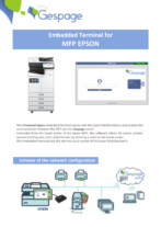 Embedded terminal for MFP EPSON 8 • Gespage