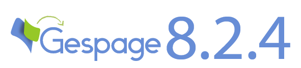 New version 8.2.4 of Gespage 4 • Gespage