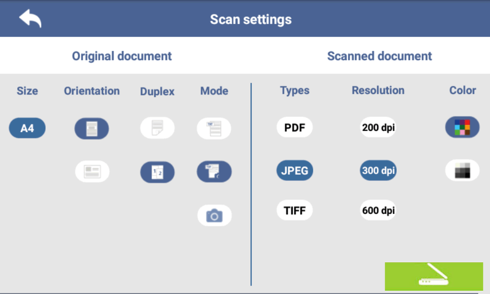 Embedded terminal Lexmark