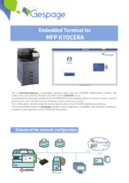 Embedded terminal for MFP KYOCERA 5 • Gespage