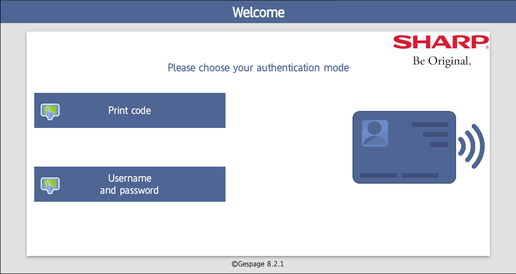 Embedded terminal Sharp